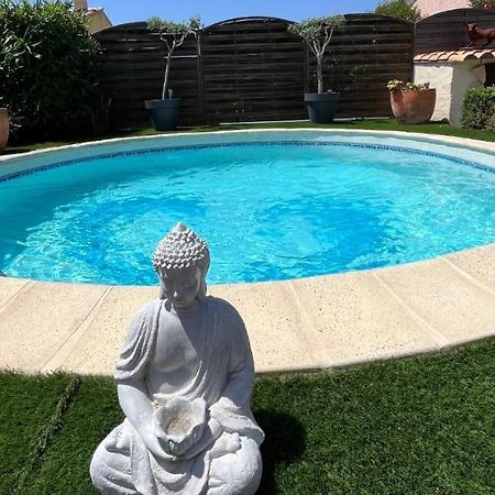 Piscine Cosy, 3 Chambres, 3 Sdb, Havre De Paix A 10 Min Des Plages Mauguio Exteriör bild