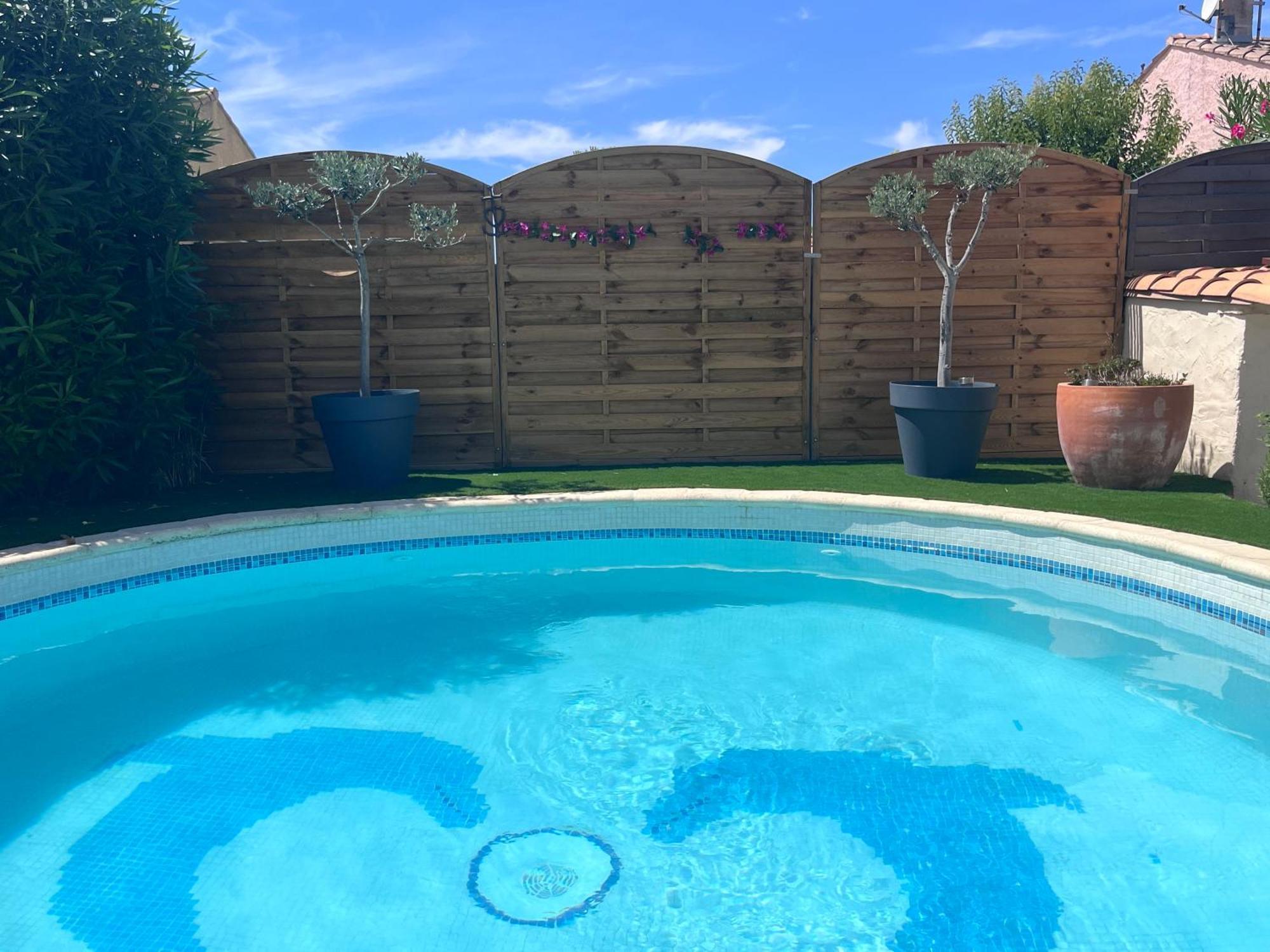 Piscine Cosy, 3 Chambres, 3 Sdb, Havre De Paix A 10 Min Des Plages Mauguio Exteriör bild
